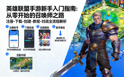 英雄联盟手游新手入门指南，从零开始的召唤师之路